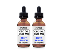 Load image into Gallery viewer, 2 Pack. 2 Bottles (3500 MG CBD Each) CBD Oil Drops. (Mint Flavor)
