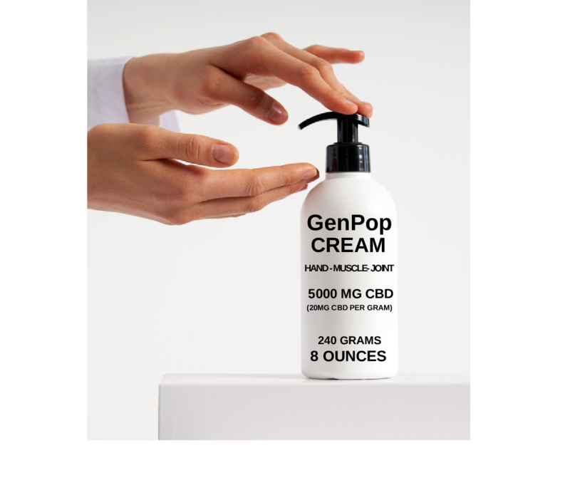 8 Ounce GenPop Cream / Lotion