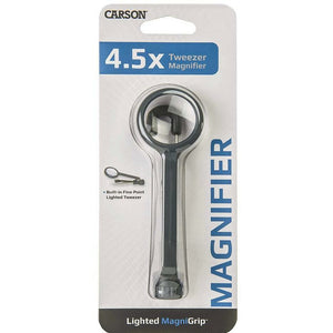 Carson Lighted Magnifier Tweezers